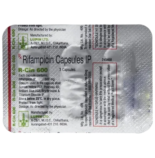 rcin 600mg capsule 3's
